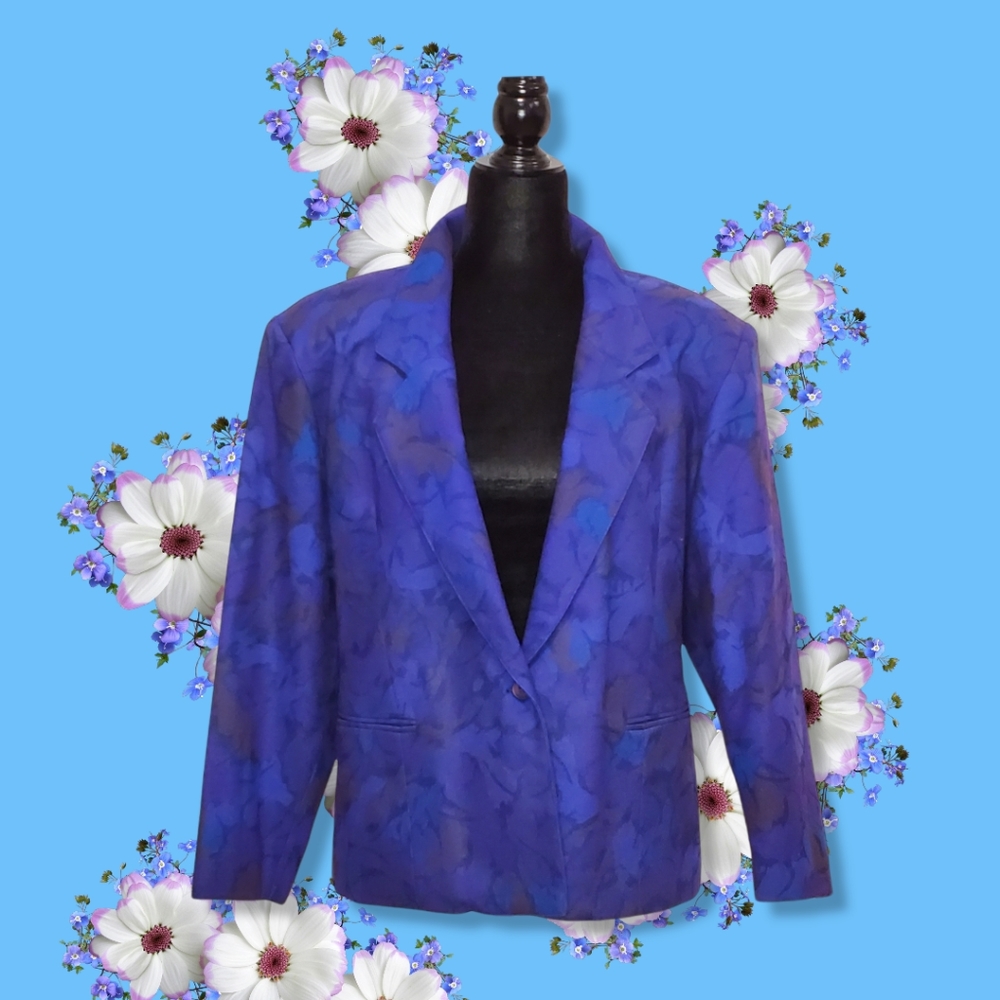Vintage Isaac Hazan Blazer Size 12P